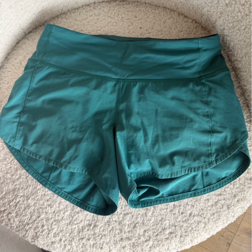 lululemon athletica Teal Athletic Shorts